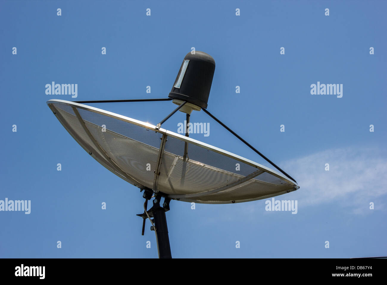 The Satellite dish in thai Stock Photo Alamy