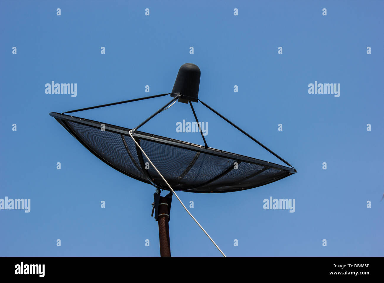 The Satellite dish in thai Stock Photo Alamy