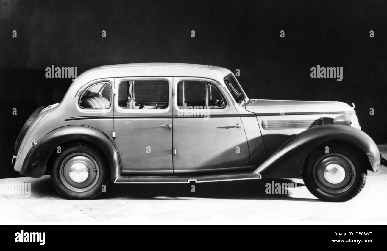transport / transportation, cars, Wanderer W 23 limosine, 1937, W23, car, Germany, 1930s, 30s, 20th century, historic, historical, Additional-Rights-Clearences-Not Available Stock Photo