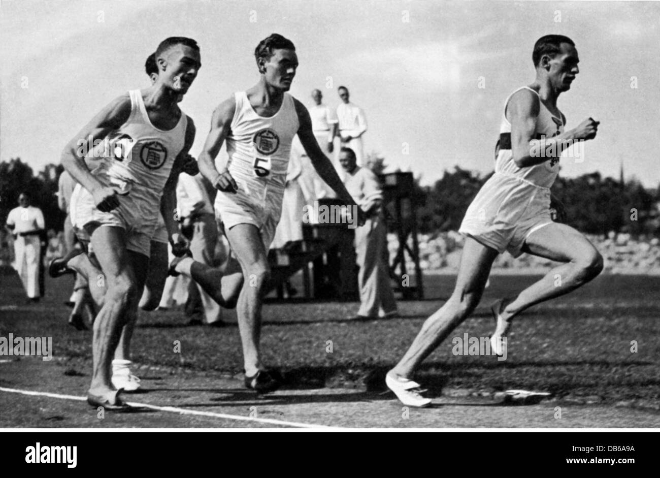 sports, athletics, international competition Germany England, 1935