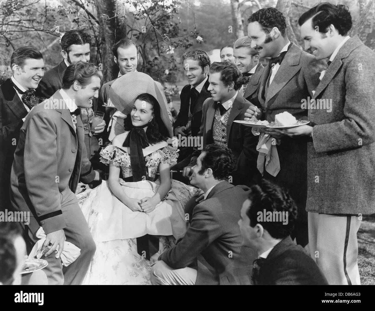 GONE WITH THE WIND Selznick International Pictures, 1939. Directed by Victor Fleming, George Cukor, Sam Wood. Clark Gable, Thoma Stock Photo