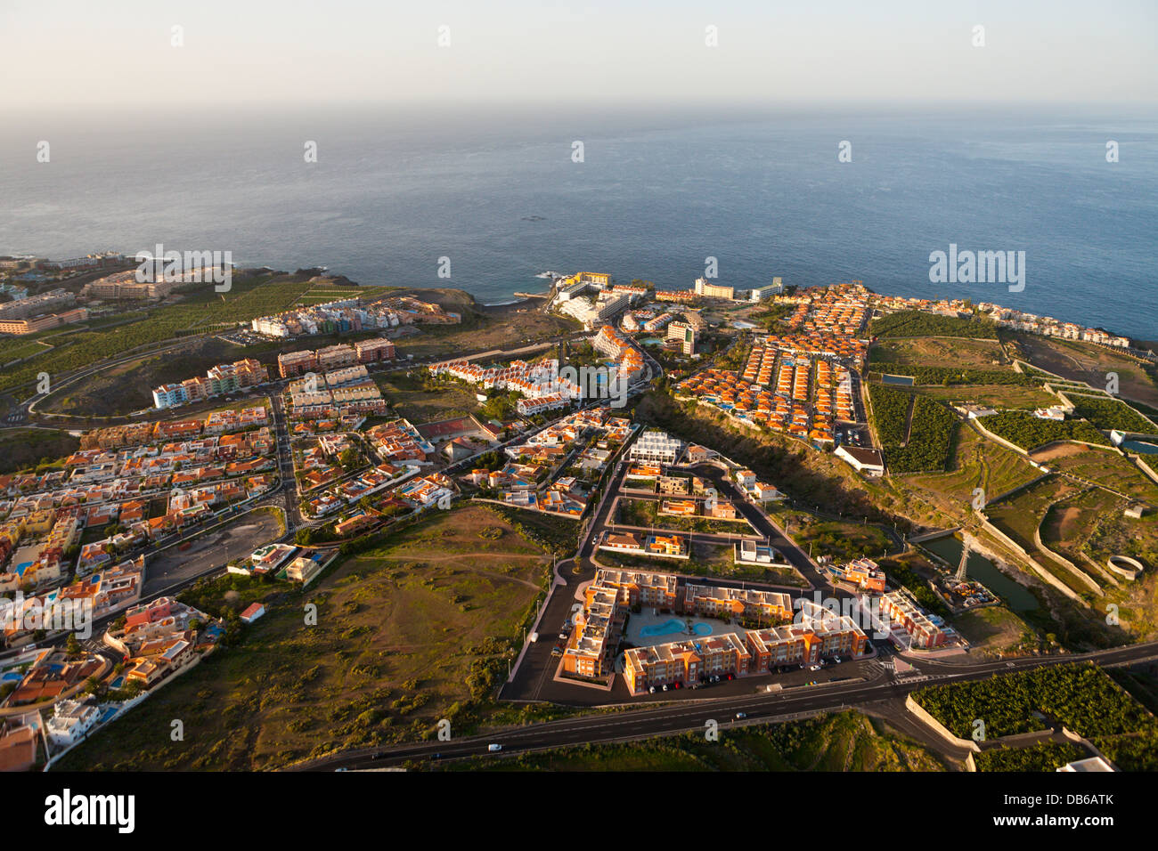 Hotel Facilities in Southwest of Tenerife, Tenerife, Canary Islands, Spain Stock Photo