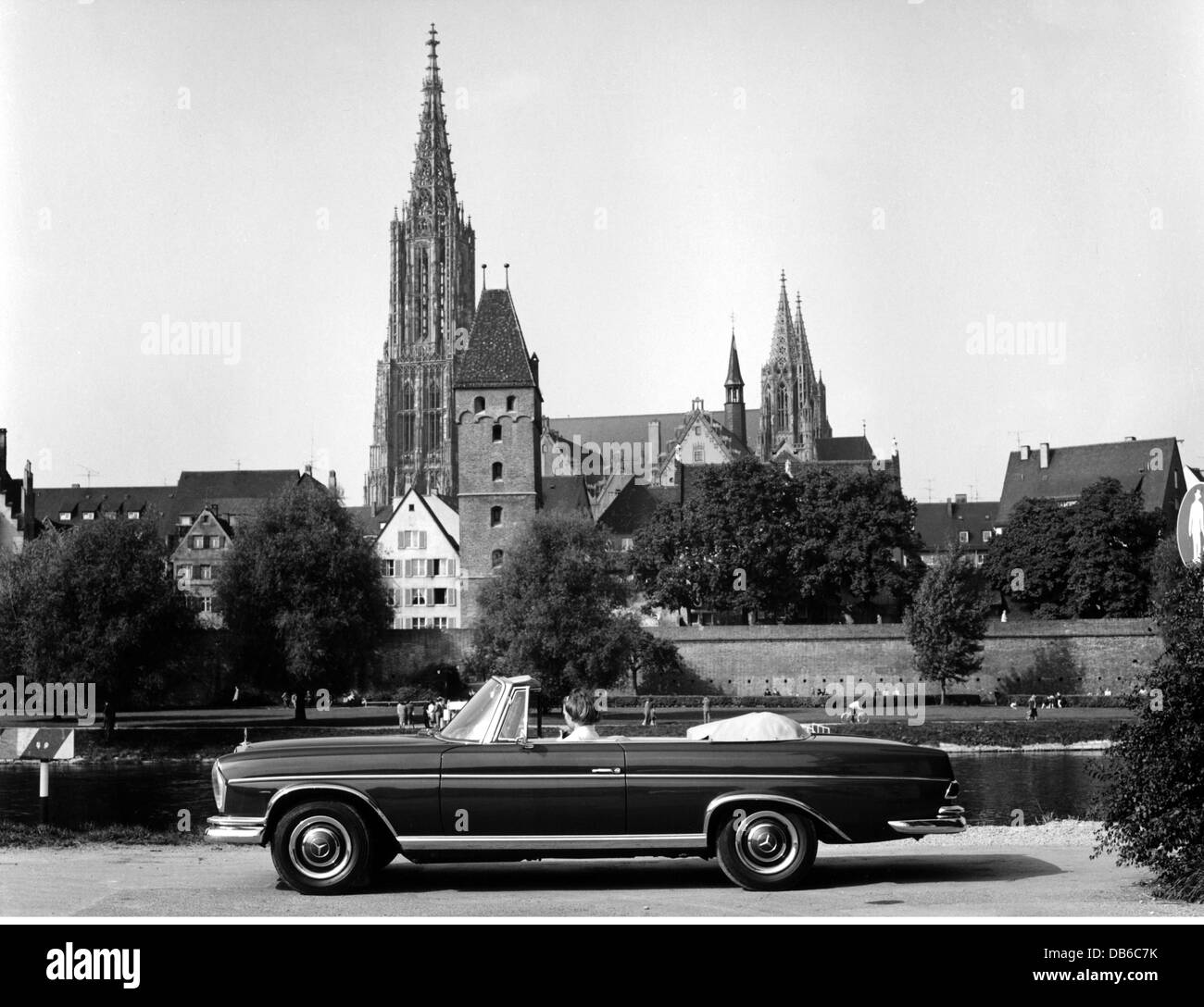 transport / transportation, cars, vehicle variants, Mercedes-Benz 300 SE coupe, 1962, Additional-Rights-Clearences-Not Available Stock Photo