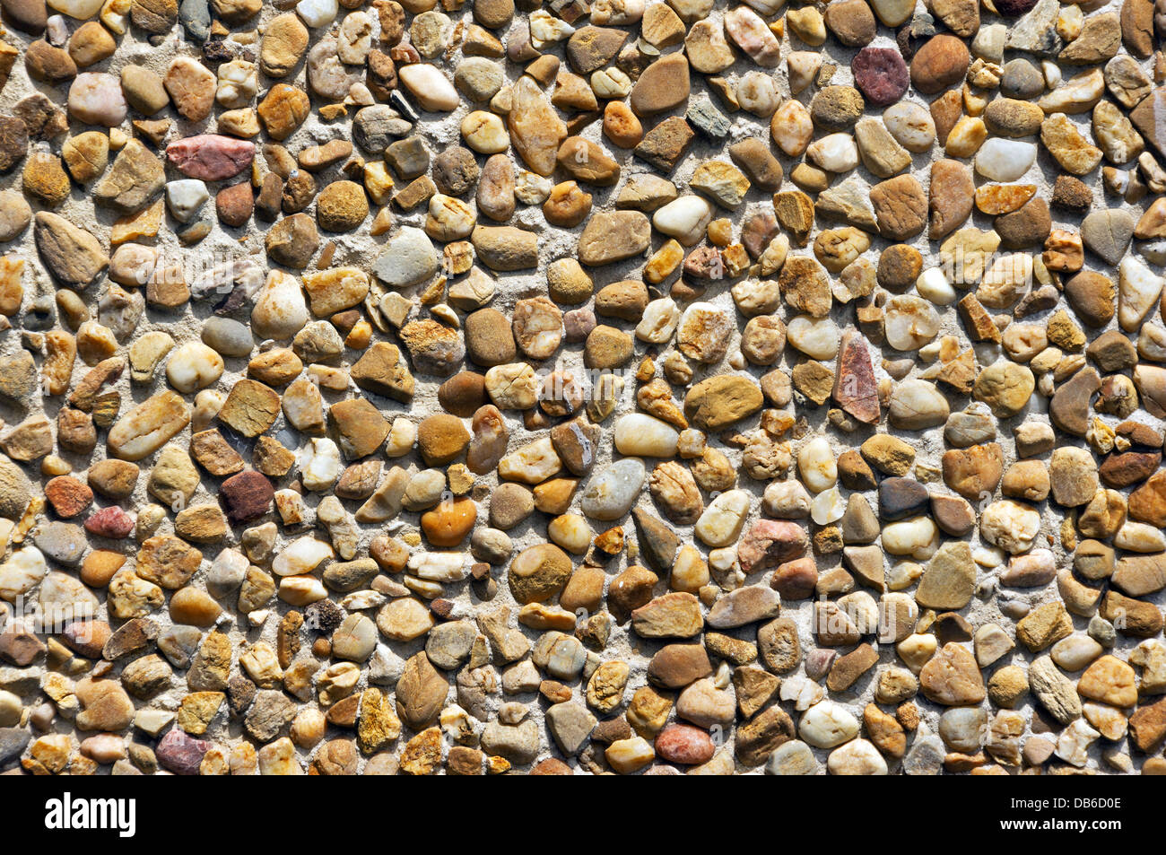 background with small marble stones Stock Photo