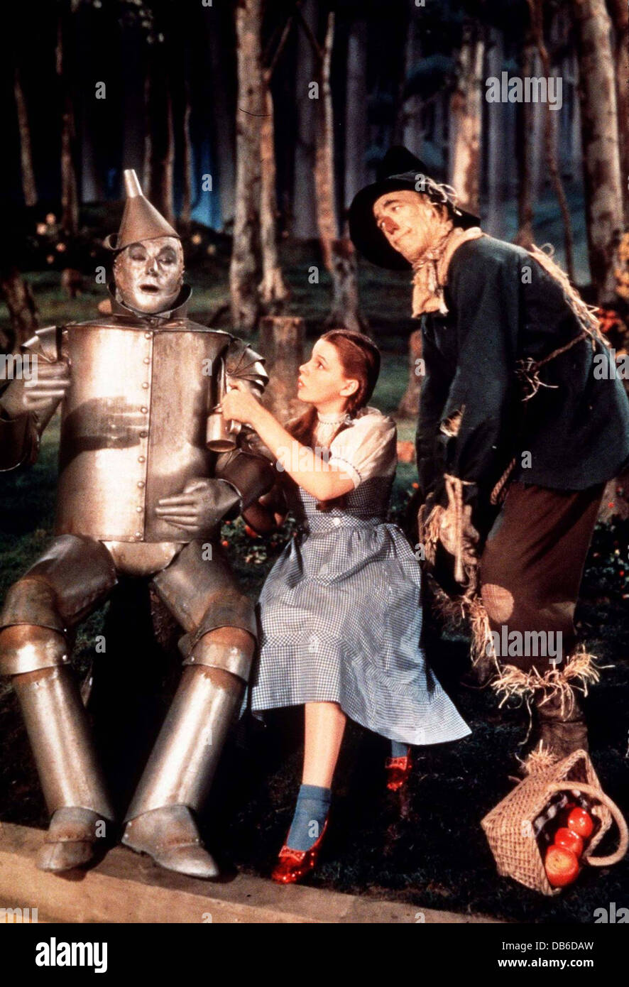 THE WIZARD OF OZ MGM, 1939. Directed by Victor Fleming. With Judy Garland Stock Photo