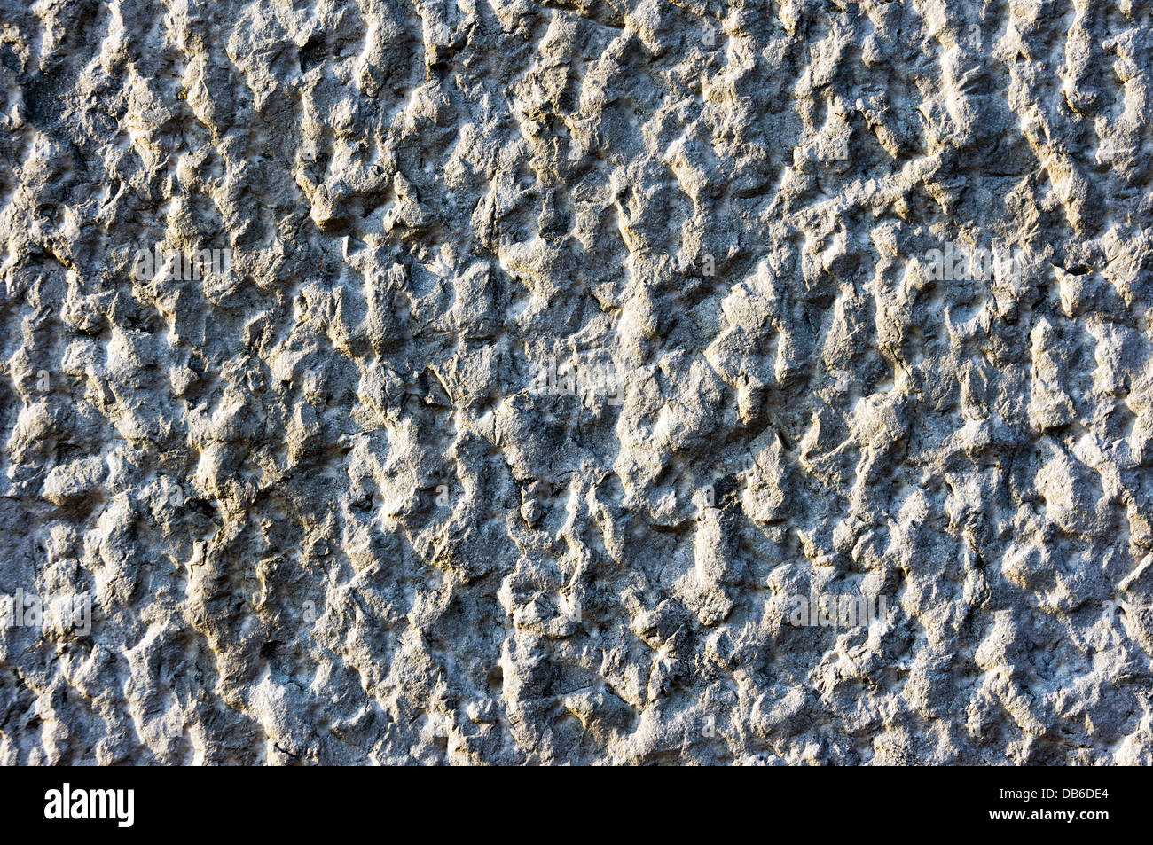 concrete wall with rough textures Stock Photo