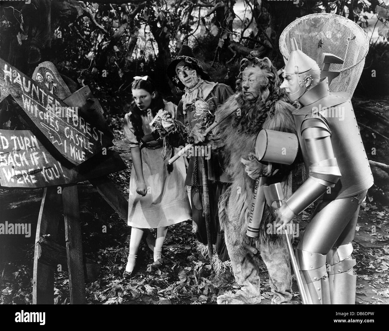 THE WIZARD OF OZ MGM, 1939. Directed by Victor Fleming. With Judy Garland Stock Photo