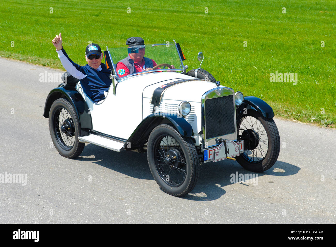 BMW Dixi DA 3 Cabriolet, built at year 1930, photo taken on July 12, 2013 in Landsberg, Germany Stock Photo