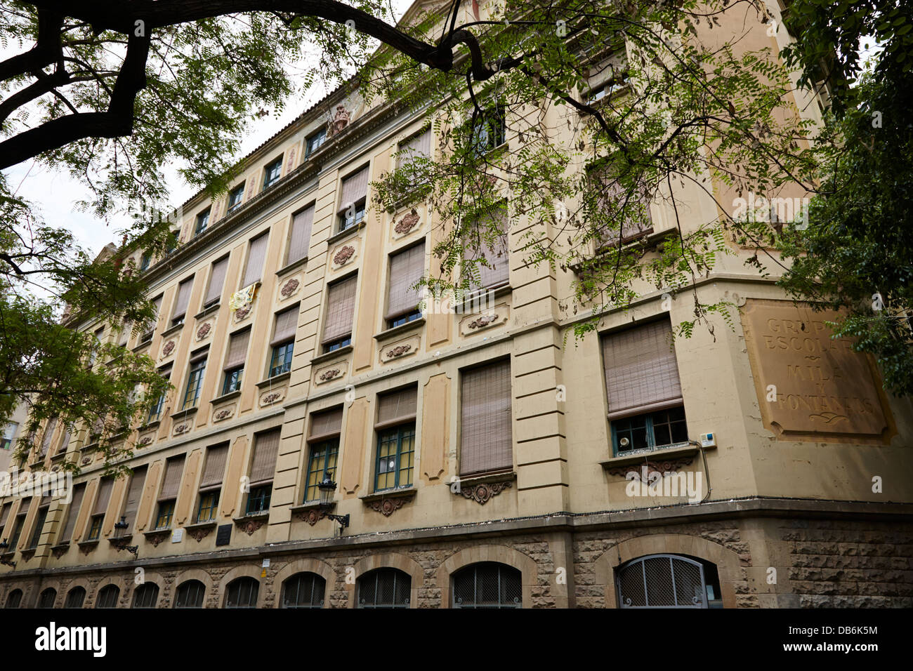 Carrer de milà i fontanals barcelona