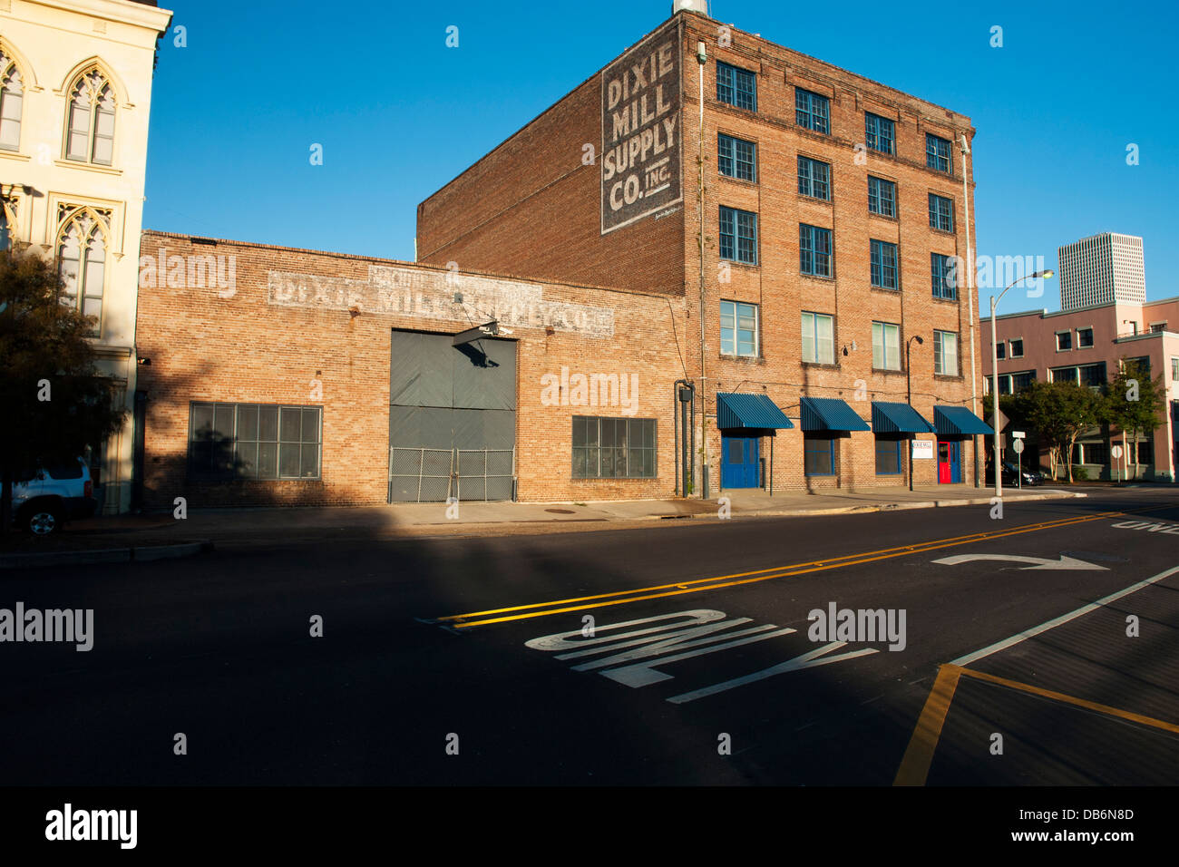 Warehouse district new orleans Stock Photo Alamy