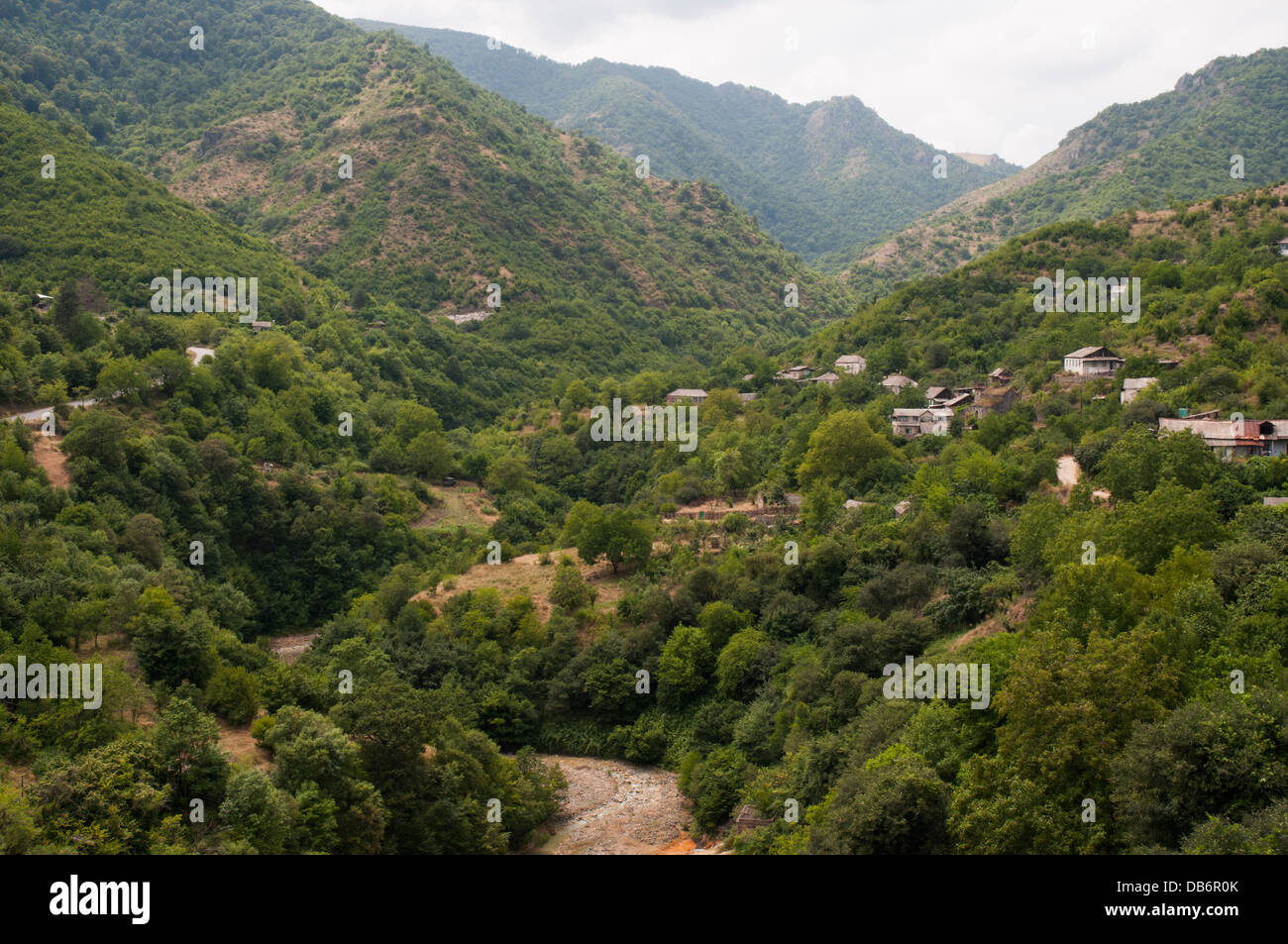 Debed Canyon near Alaverde, Lori Province, Armenia. Stock Photo