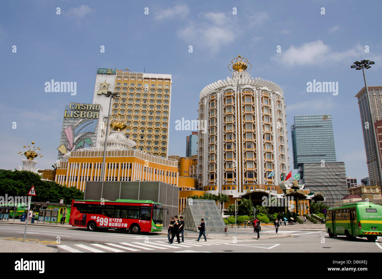 China, Macau Guangdong sheng Province, city of Zhuhai Shi. Downtown Stock Photo 58542474 Alamy