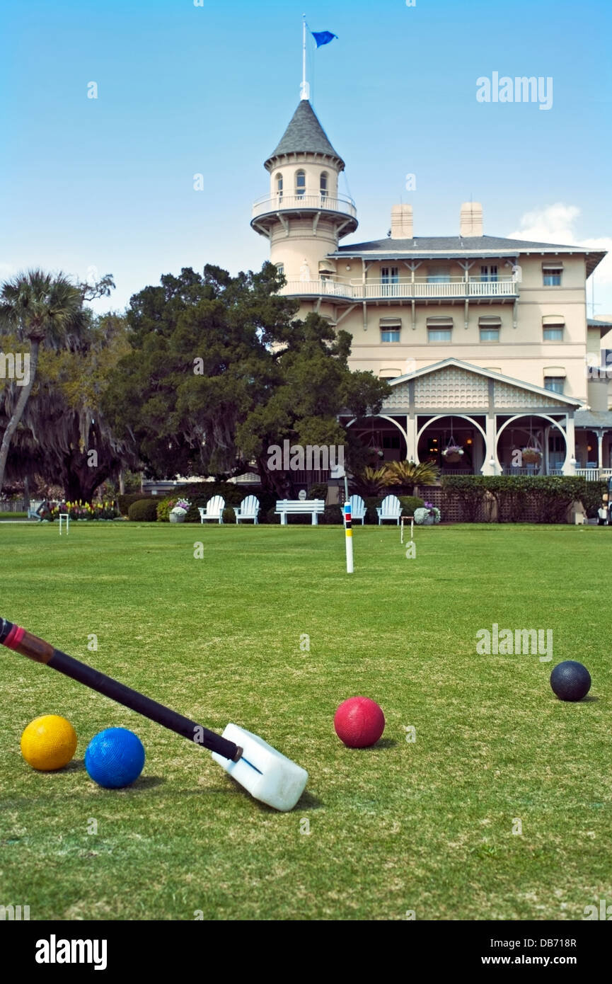 Croquet Field High Resolution Stock Photography and Images Alamy