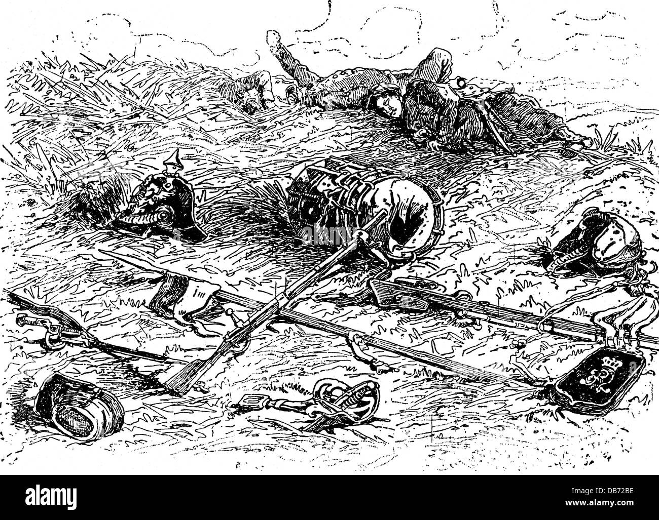 Battlefield dead bodies hi-res stock photography and images - Alamy
