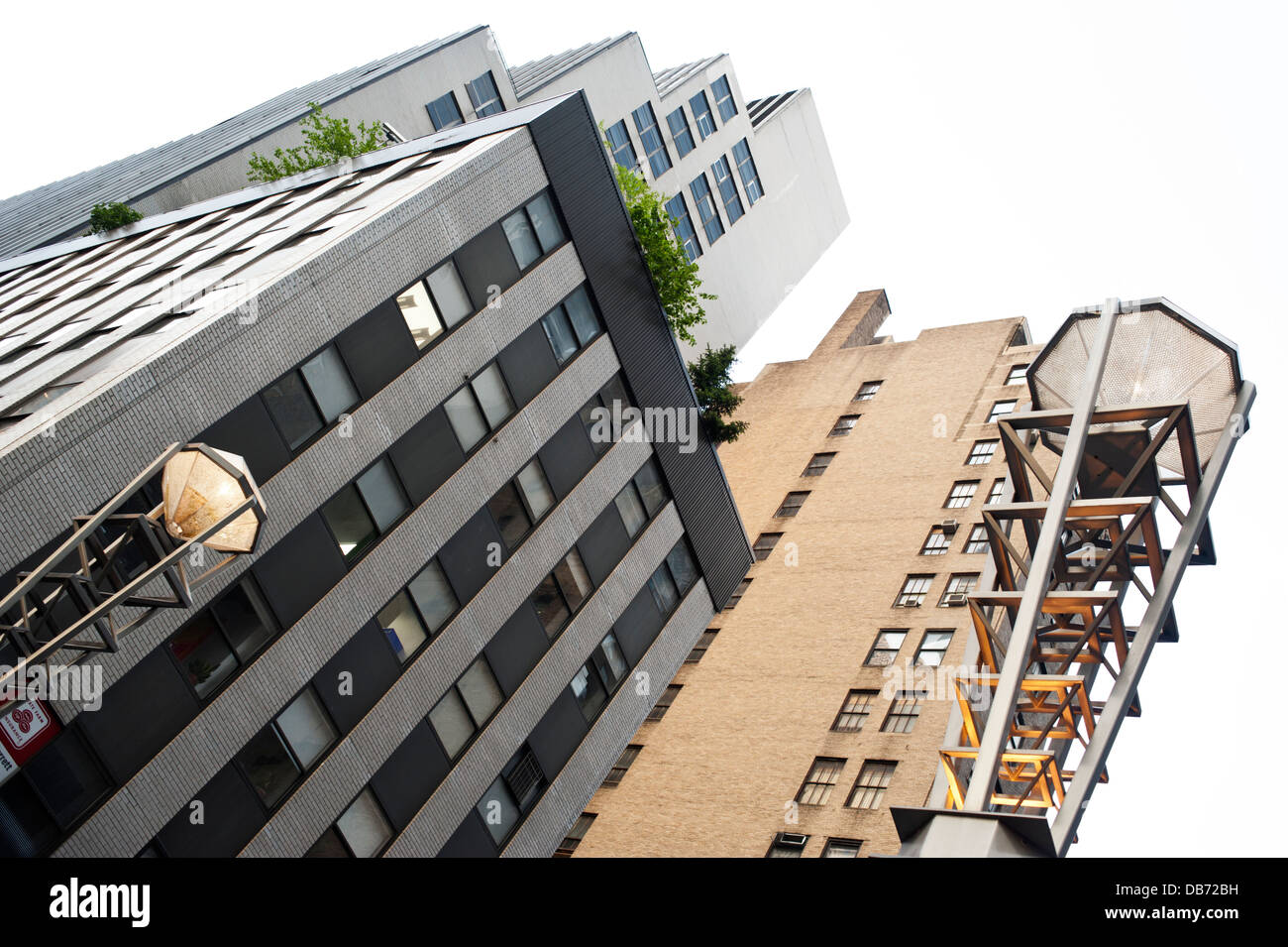 Artistic off axis building in New York City Stock Photo Alamy