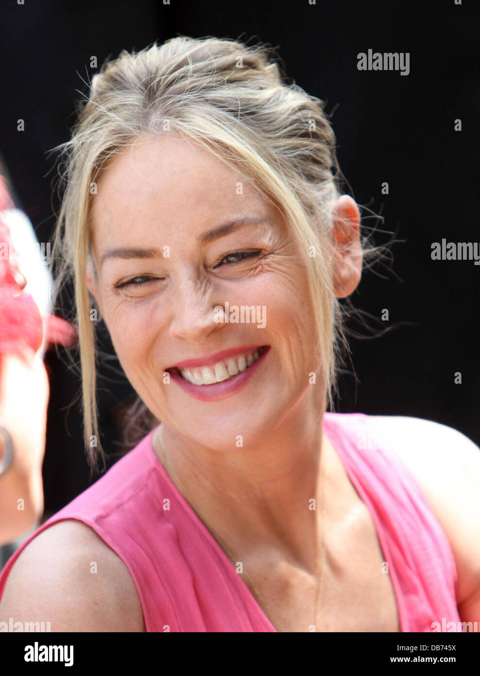 Sharon Stone Singer Jane receives a star on the Hollywood Walk of Fame held on Hollywood
