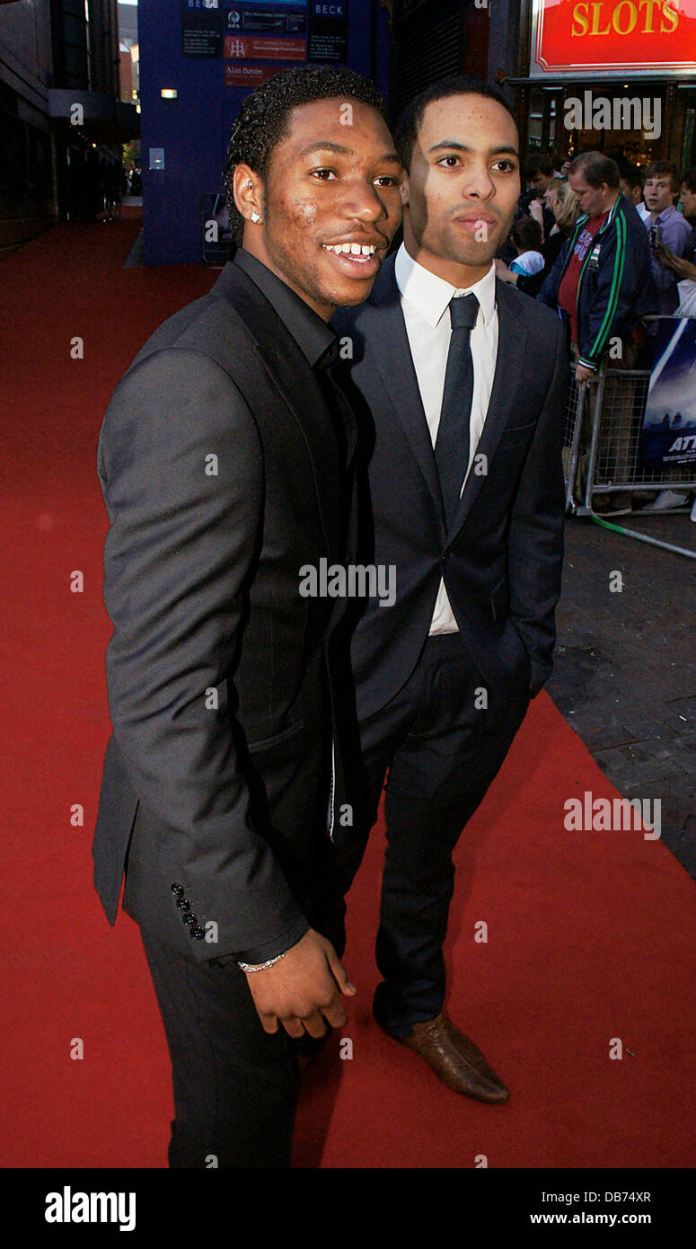 Cast Members UK premiere of 'Attack The Block' at Vue West End ...