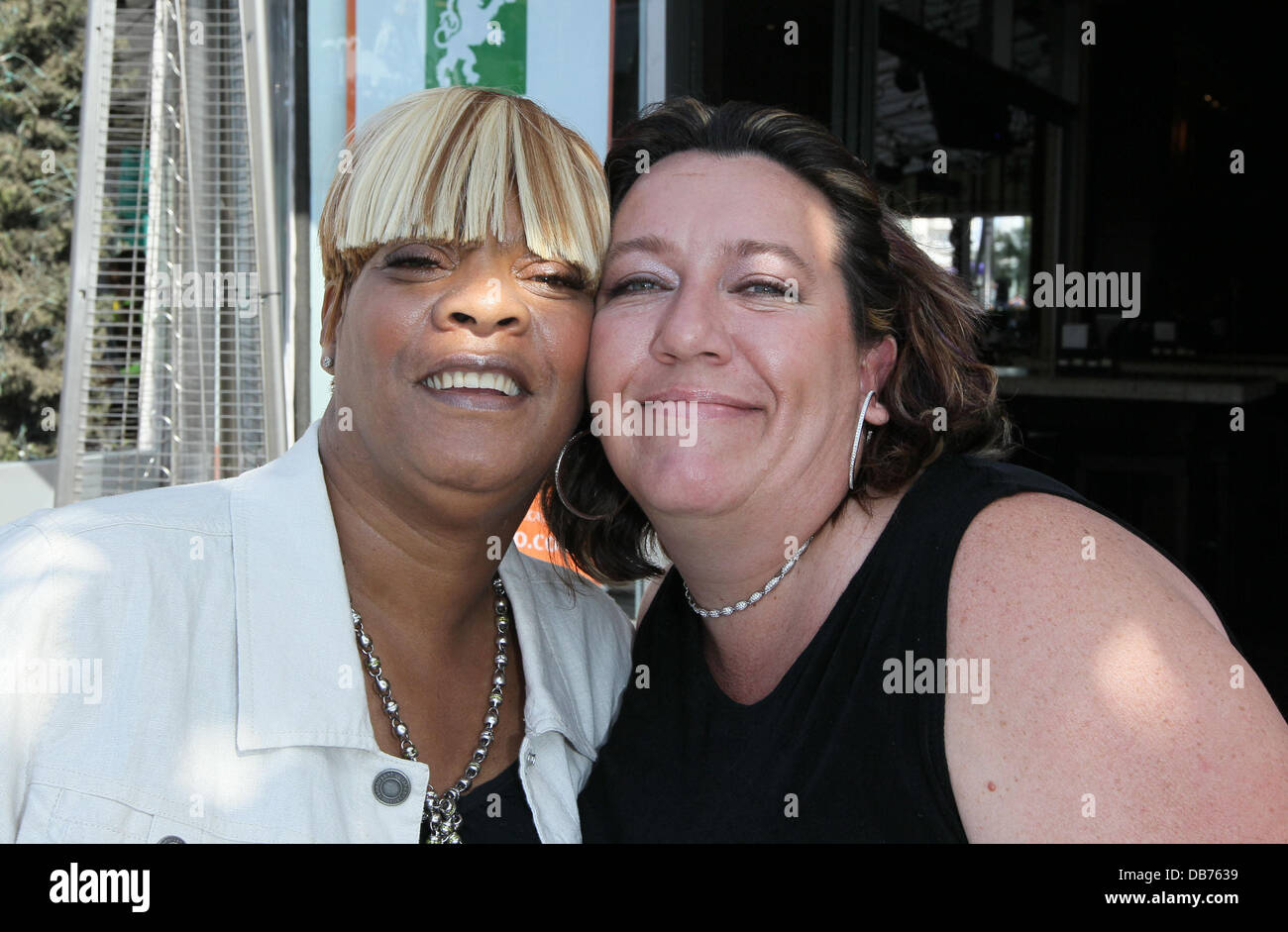 Debra Antney and Kali Bowyer out and about on Sunset Plaza Los Angeles