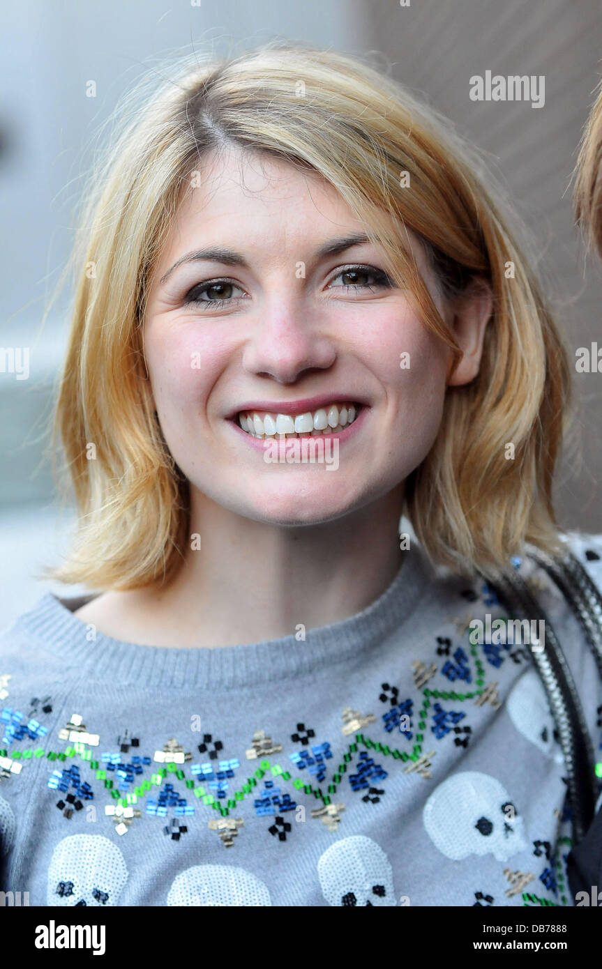 Jodie Whittaker leaves the ITV studios London, England - 09.05.11 Stock