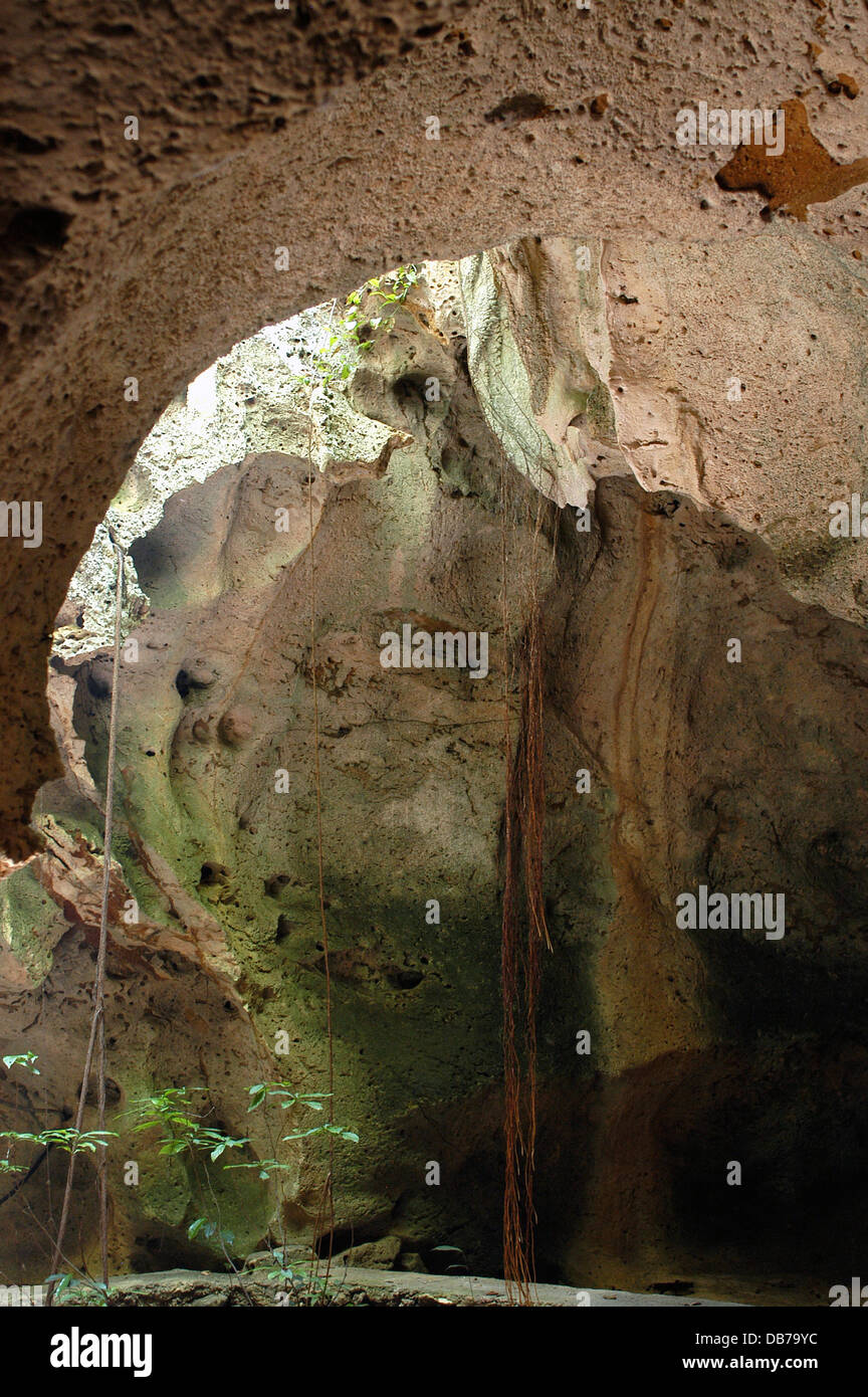 Green Grotto Caves, Jamaica Stock Photo Alamy