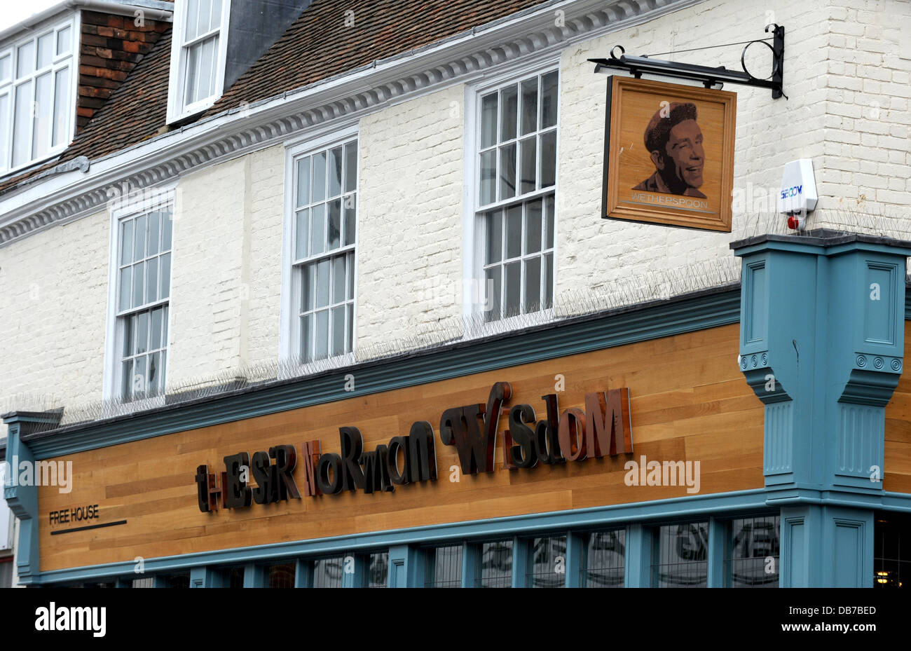 The Sir Norman Wisdom pub and bar in Deal Kent UK Stock Photo Alamy