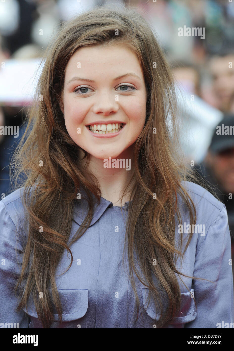 Georgie Henley, National Movie Awards held at the Wembley Arena - Arrivals. London, England - 11.05.11 Stock Photo
