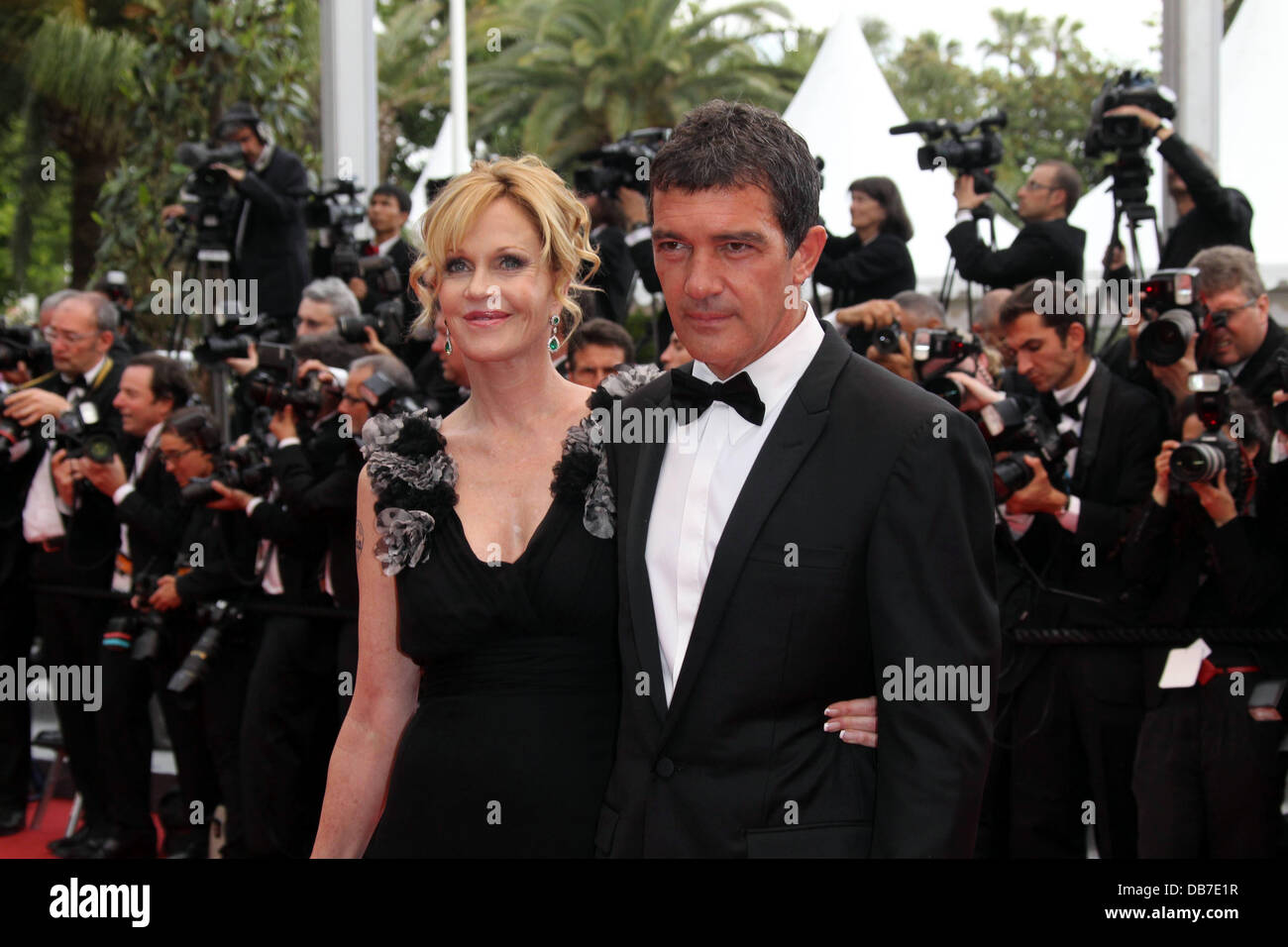 Actors Antonio Banderas and Melanie Griffiths 2011 Cannes International ...