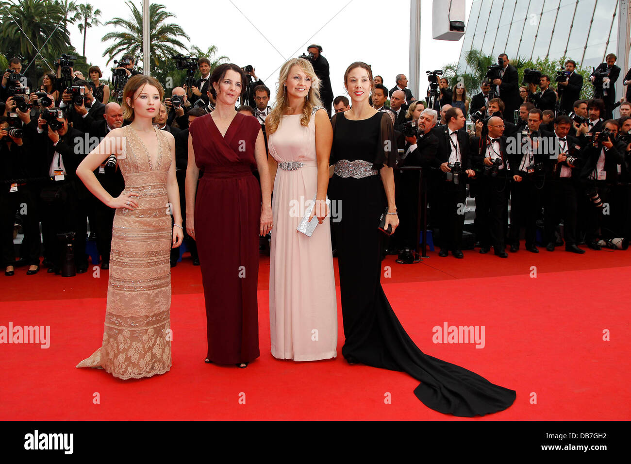 Julia Leigh, Emily Browning and Rachel Blake 2011 Cannes International ...