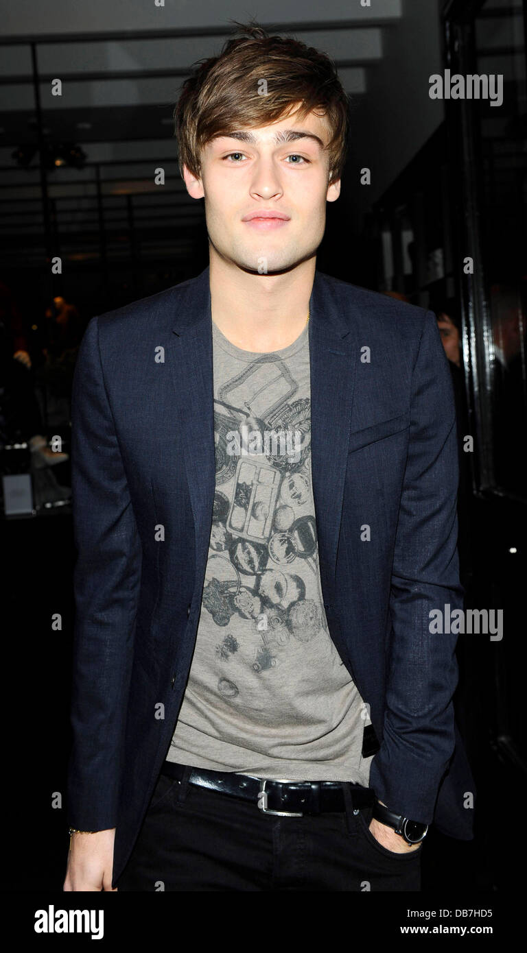 Douglas Booth Burberry party held at 