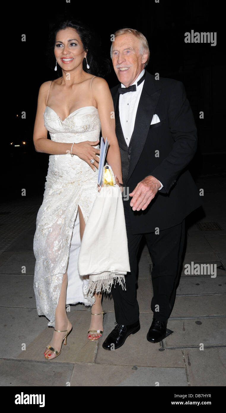 Bruce Forsyth and wife Wilnelia Merced The Caudwell Children's
