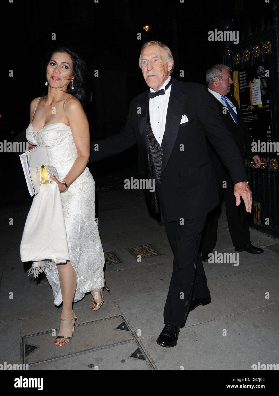 Bruce Forsyth and wife Wilnelia Merced The Caudwell Children's