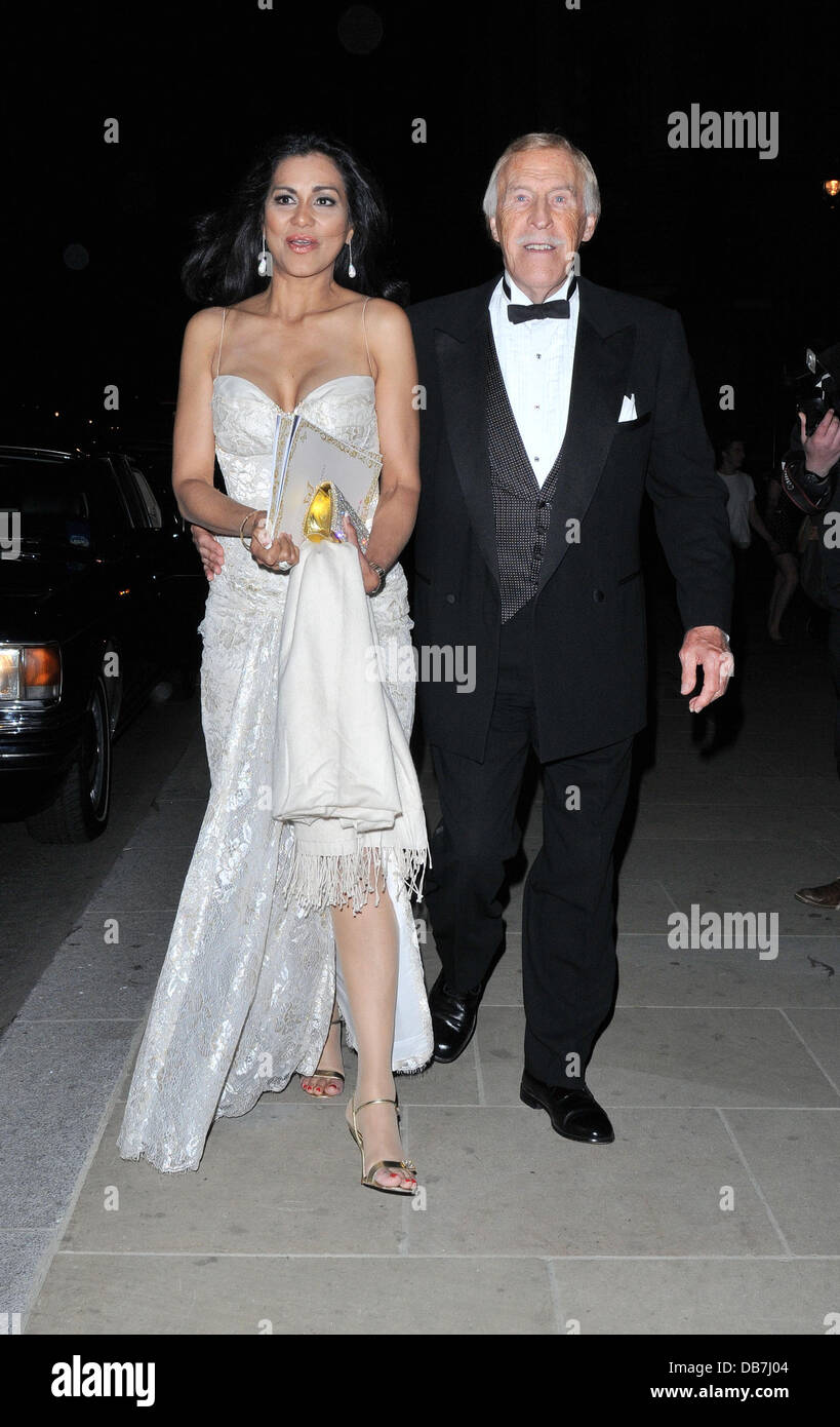 Bruce Forsyth and wife Wilnelia Merced The Caudwell Children's