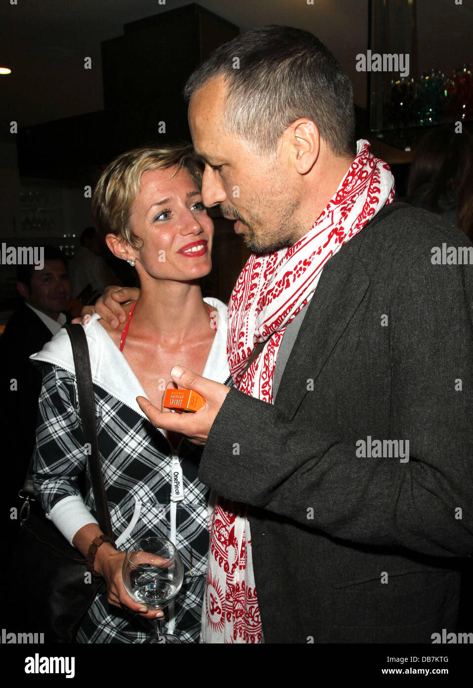 Lisa Dwan and Michael Wincott The grand opening of the new OnePiece store in West Hollywood Los Angeles, California - 12.05.11 Stock Photo
