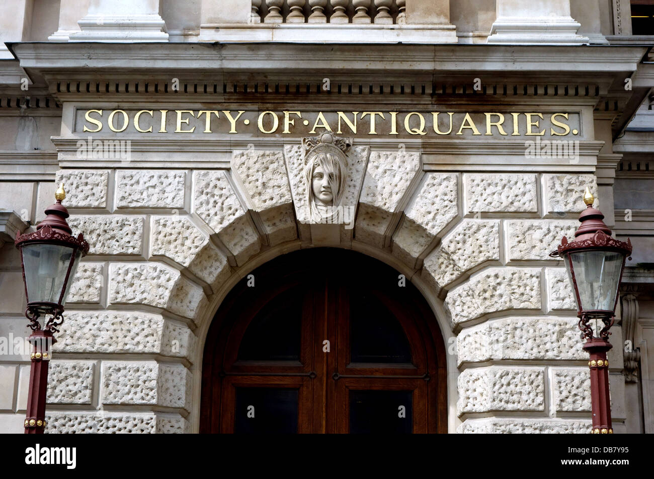 Society of Antiquaries, Piccadilly, London Stock Photo