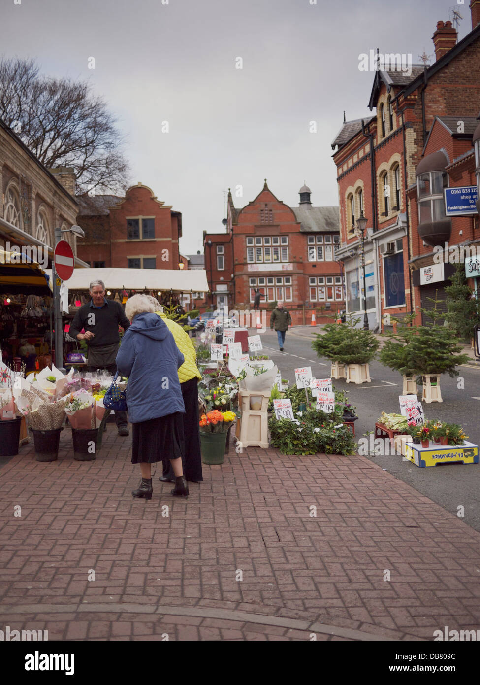 Altrincham Market A Charter market since 1290 Stock Photo Alamy