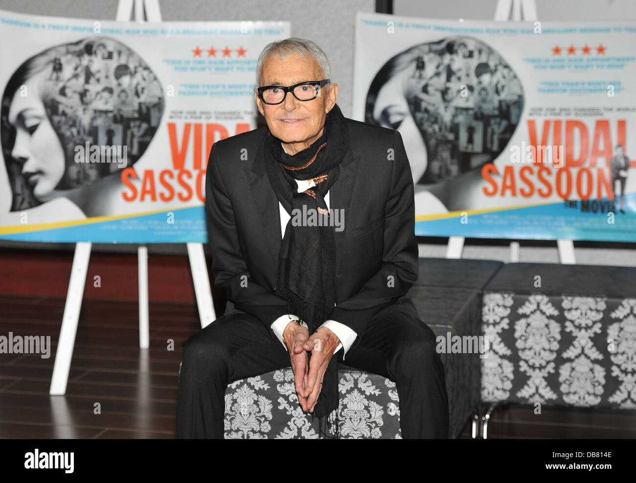 Vidal Sassoon Vidal Sassoon: The Movie - UK film premiere held at the