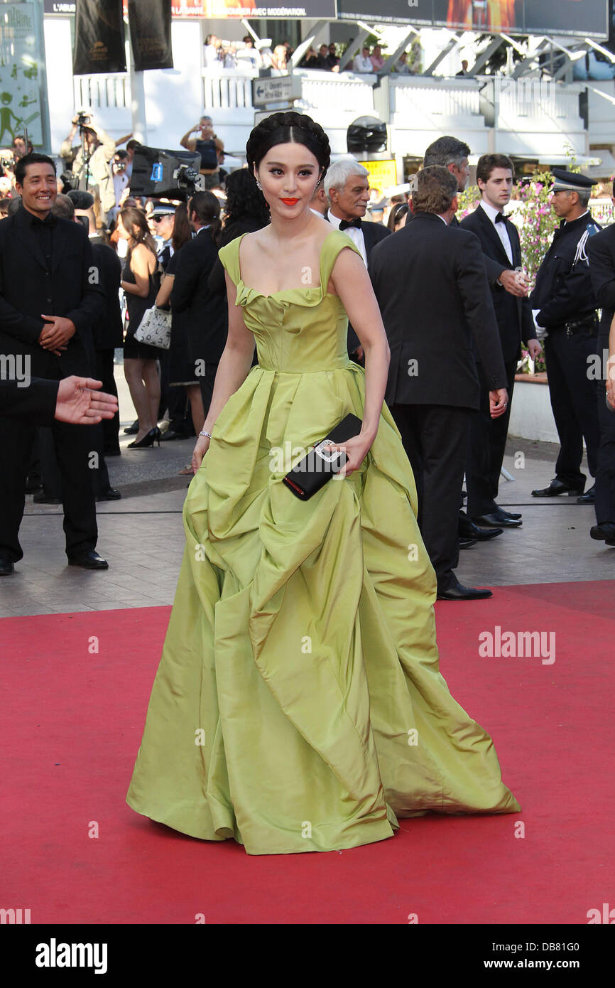 Chinese actress Fan Bing Bing, 2011 Cannes International Film Festival -  Day 6 - The Tree of Life - Premiere - Departures Cannes, France - 16.05.11  Stock Photo - Alamy