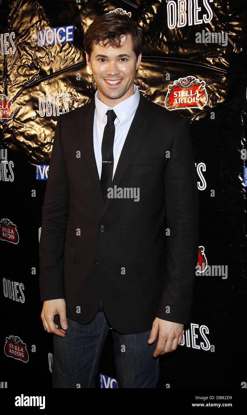 Andrew Rannells The 56th Annual 'Village Voice' Obie Awards Ceremony ...