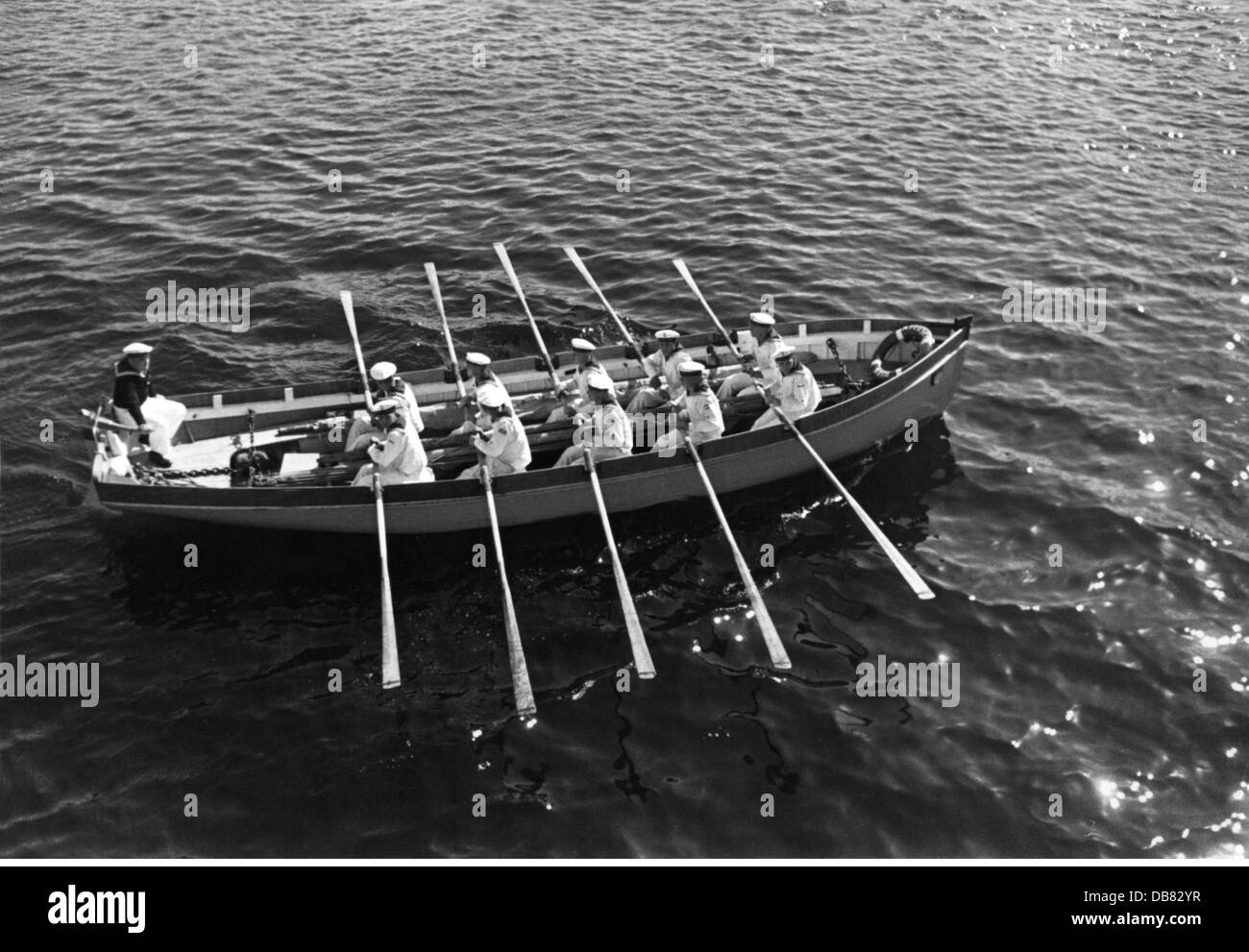 Nazism / National Socialism, military, navy, dinghy of the light cruiser 'Koeln', 1935, Additional-Rights-Clearences-Not Available Stock Photo