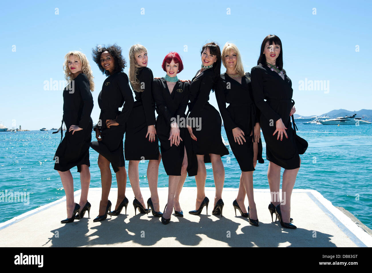 Crazy Horse Dancers Present Chopard Diamonds at the end of The Martinez