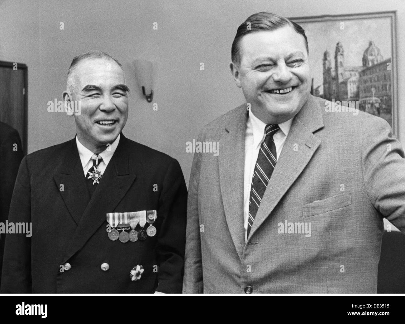 Minister defence franz josef strauss hi-res stock photography and images -  Alamy