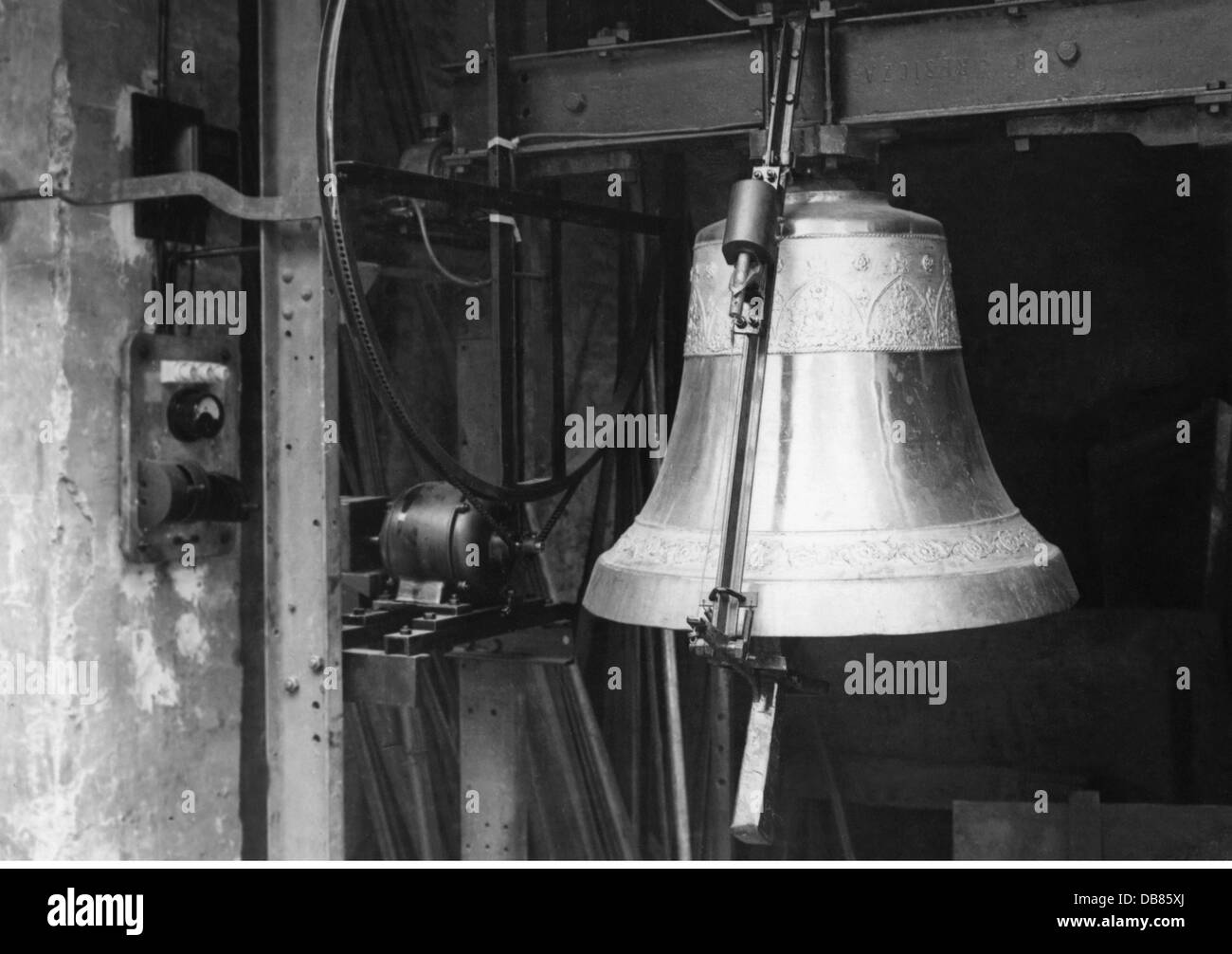Bell mechanism Black and White Stock Photos & Images Alamy