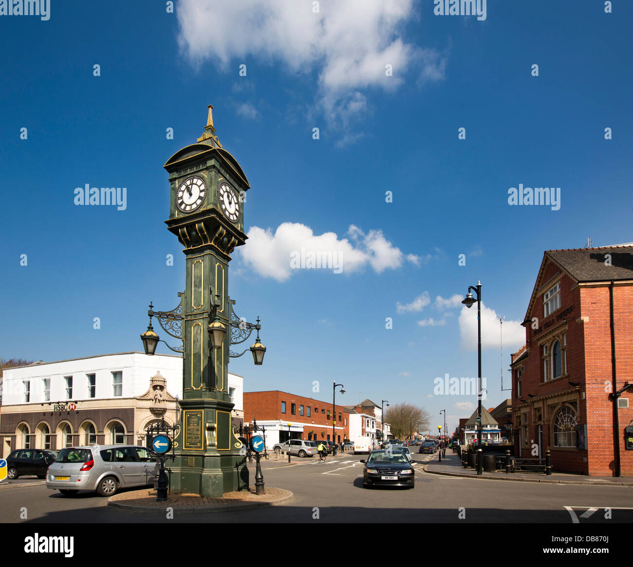 UK, England, Birmingham, Jewellery Quarter, The 1903 Chamberlain Clock