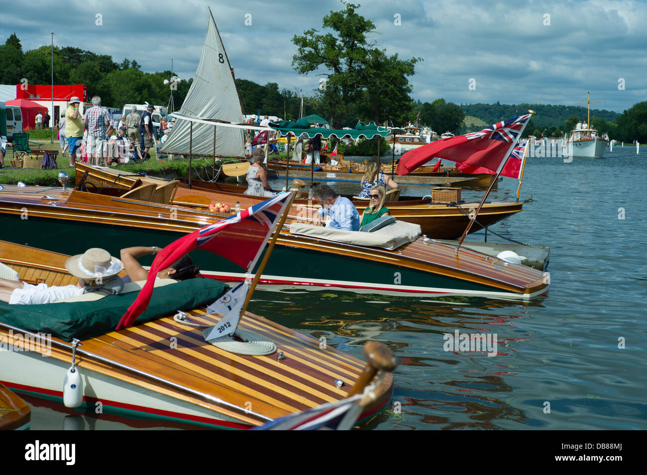 Thames 35th Traditional Boat Rally, HenleyonThames, England July 2013
