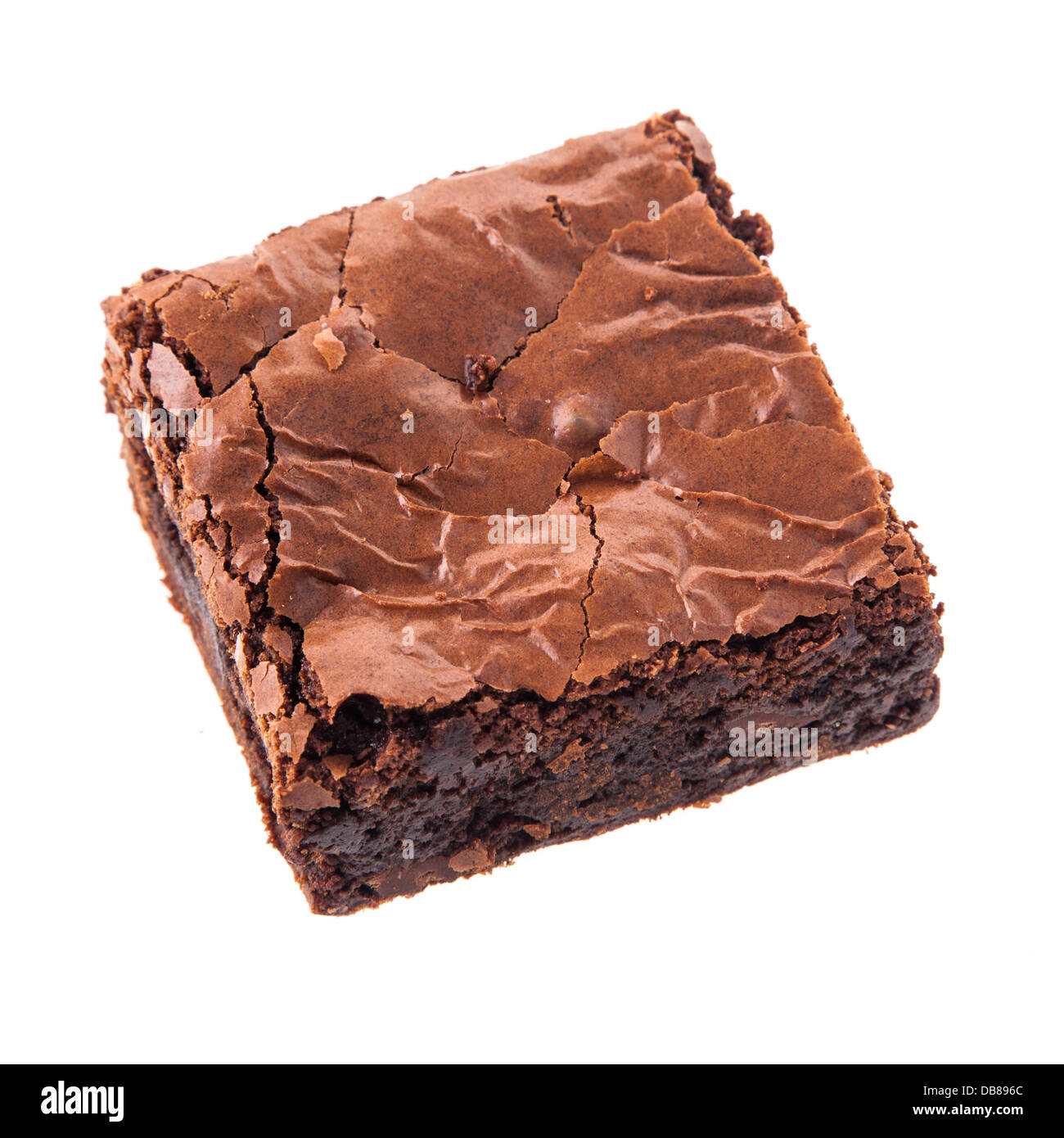 brownie in a café Stock Photo