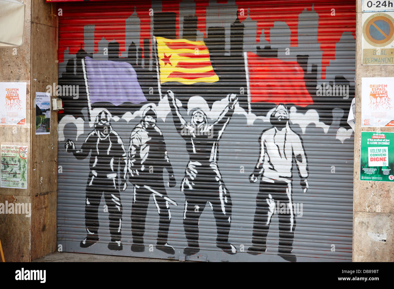 Catalan separatist movement hi-res stock photography and images - Alamy