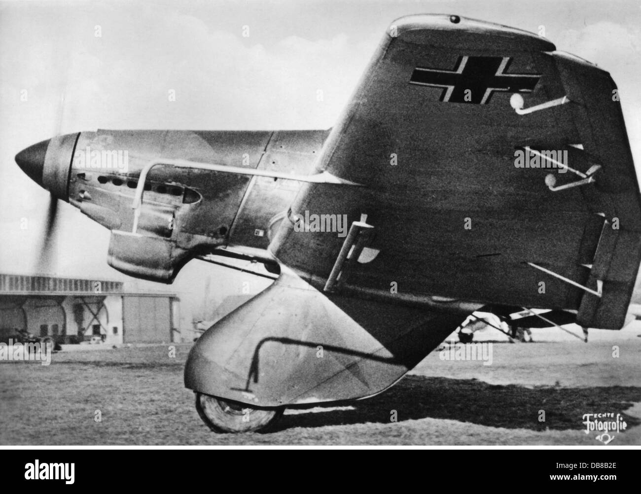 Nazism / National Socialism, military, Luftwaffe (German Air Force), aeroplane, Junkers Ju 87 A 'Stuka', late 1930s, Additional-Rights-Clearences-Not Available Stock Photo
