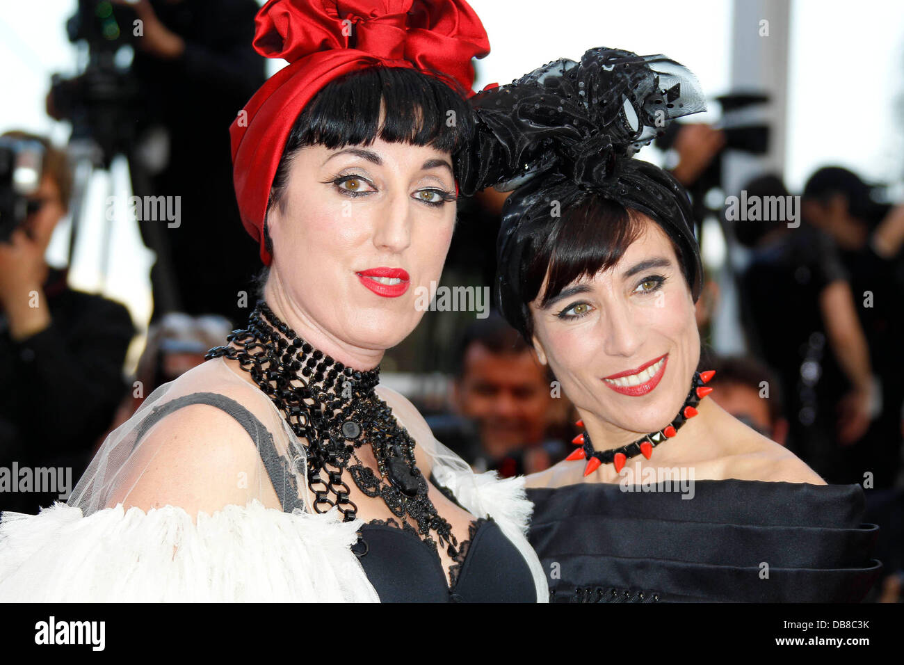 Rossy de Palma and guest  2011 Cannes International Film Festival - Day 9 - The Skin I Live in - Premiere Cannes, France - 18.05.11 Stock Photo