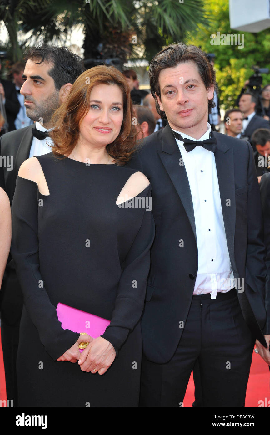 Benjamin Biolay and guest  2011 Cannes International Film Festival - Day 9 - The Skin I Live in - Premiere Cannes, France - 18.05.11 Stock Photo