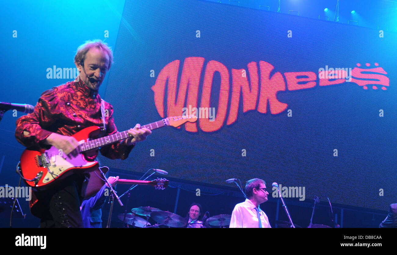 Peter Tork of The Monkees performing in concert at the Royal Albert Hall London, England- 19.05.11 Stock Photo